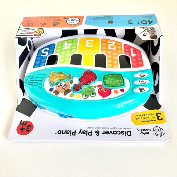 Baby Einstein Discover & Play Piano, Multi Use - Picture 5 of 14